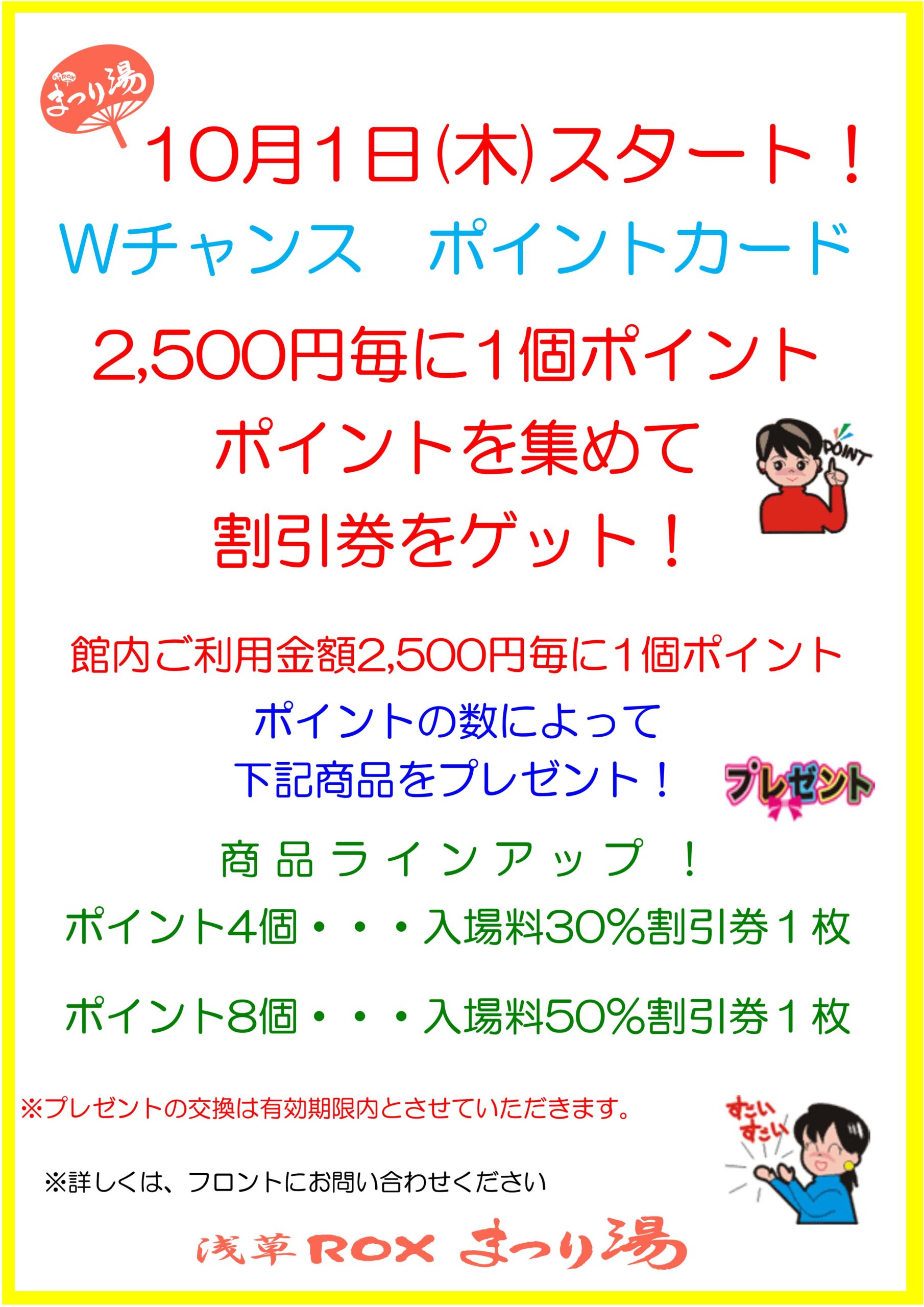 ポイントキャンペーン